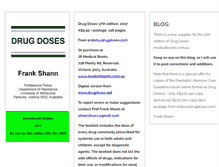 Tablet Screenshot of drugdoses.com
